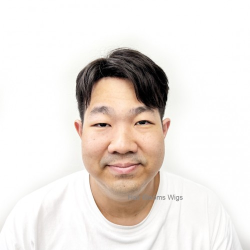 真髮 |  男士假髮片　　　